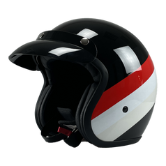 Niu Classic Helm Zwart voorkant