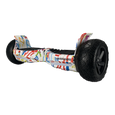 Off Road Hoverboard 8,5 inch Graffiti Wit